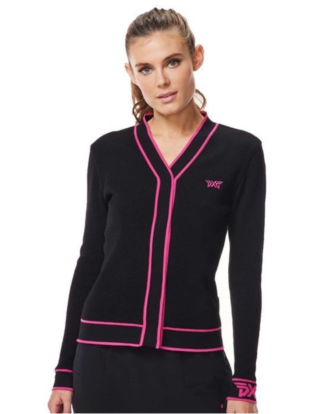PXG Varsity Cardigan Sweater Size XS